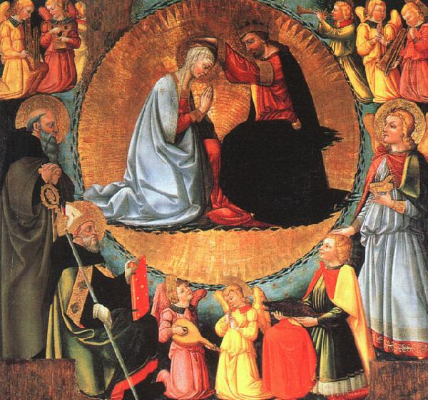 The Coronation of the Virgin, Bicci Di Neri
